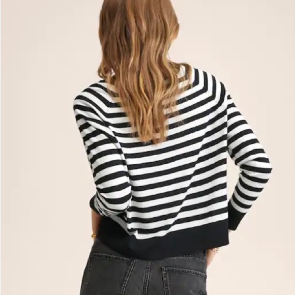 NWT Striped knit sweater. - Picture 2 of 3